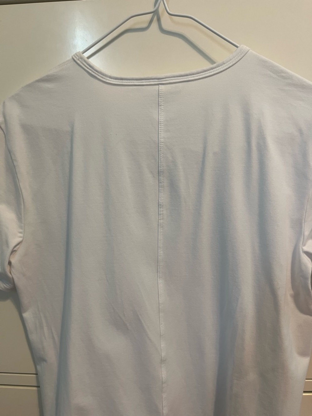 Athleta White Essential Cropped Tee - Picture 5 of 9